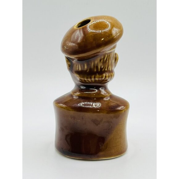 Rutherfords Scotch Whisky Old Jock Mini Novelty Decanter Empty 10cm Tall - Picture 3 of 6